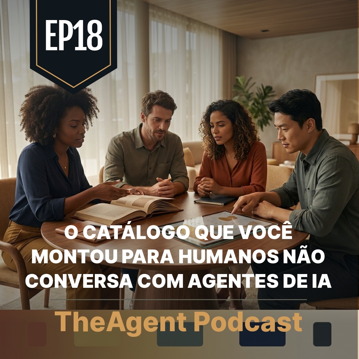 EP18 - Agentic Commerce: o catálogo que você montou para humanos não conversa com agentes de IA