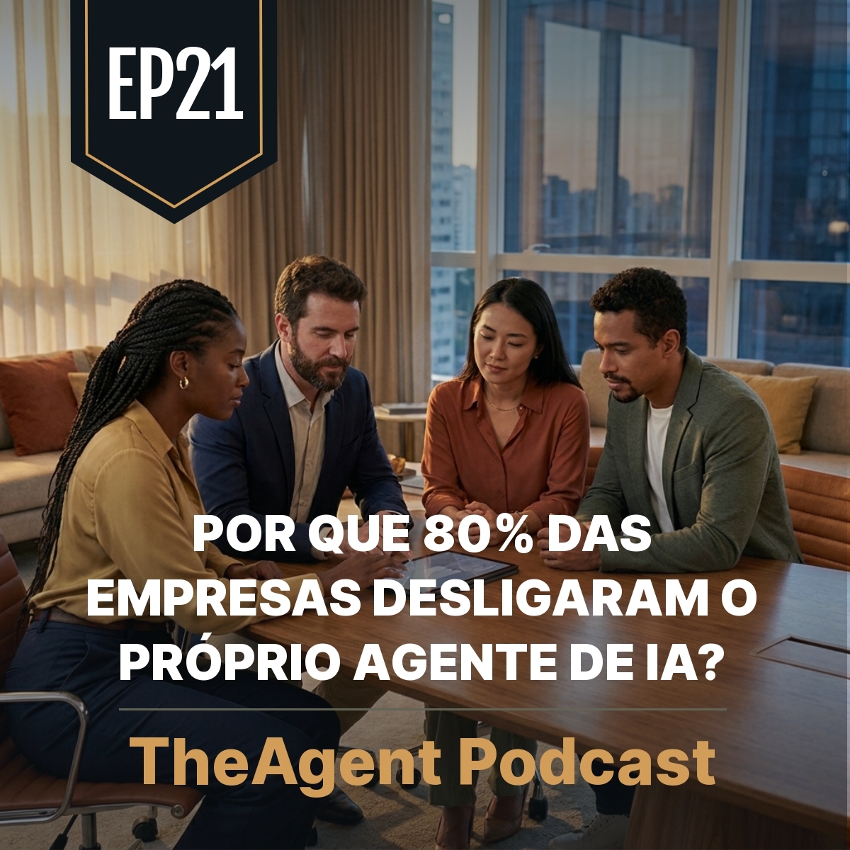 Por que a maioria das empresas desliga o próprio agente de IA episode artwork