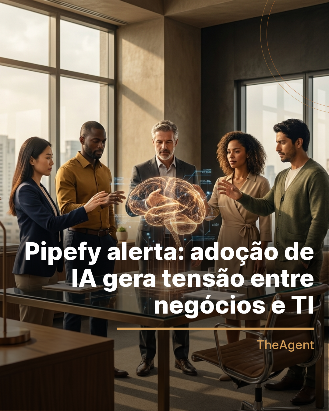 Pipefy alerta: adoção de IA gera tensão entre negócios e TI
