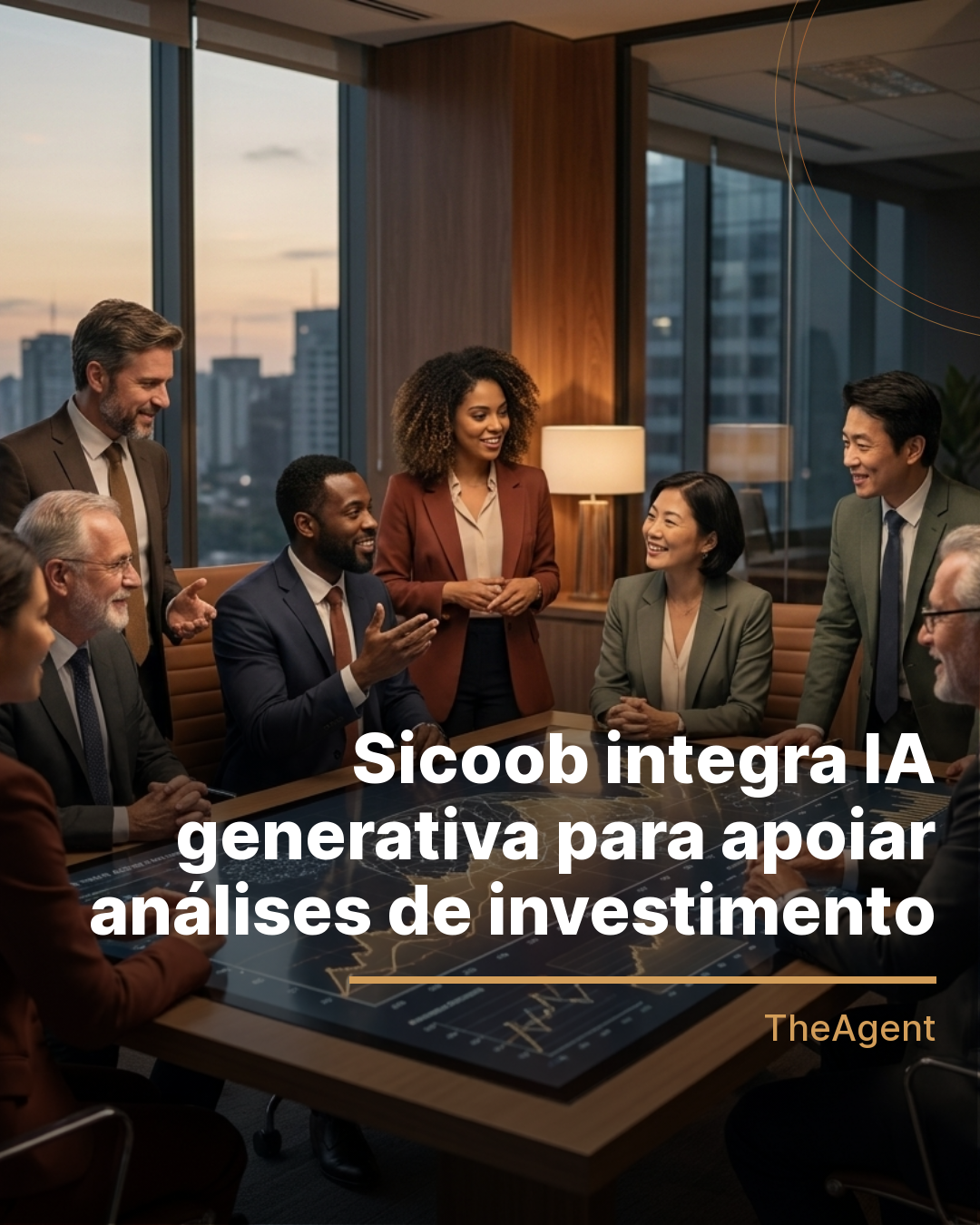 Sicoob integra IA generativa para apoiar análises de investimento