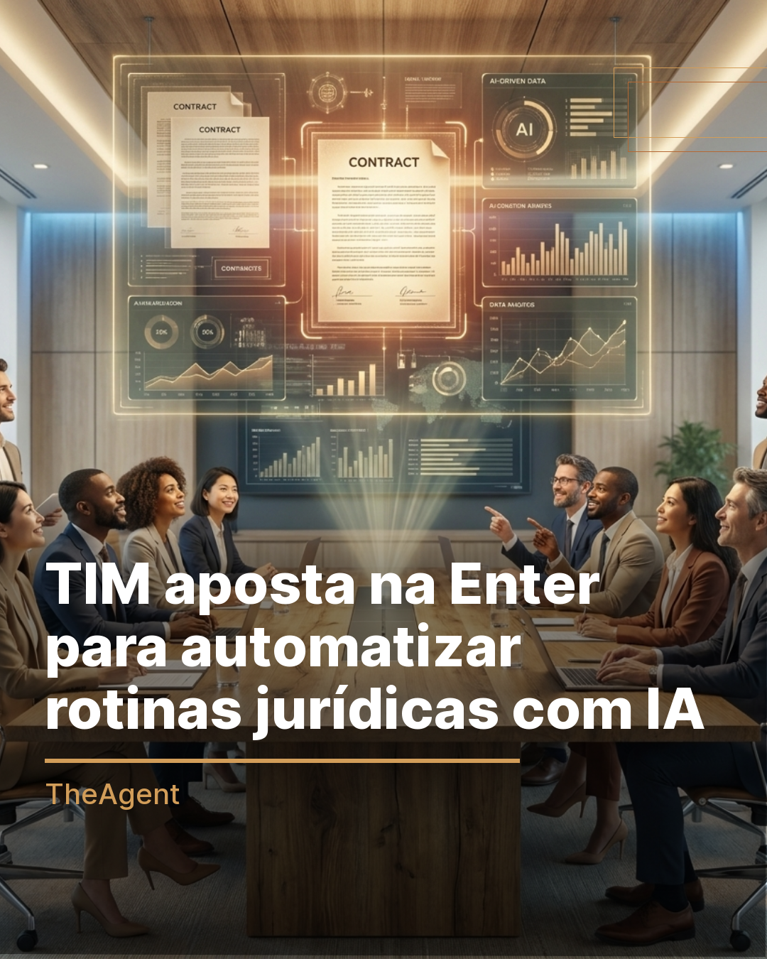 TIM aposta na Enter para automatizar rotinas jurídicas com IA
