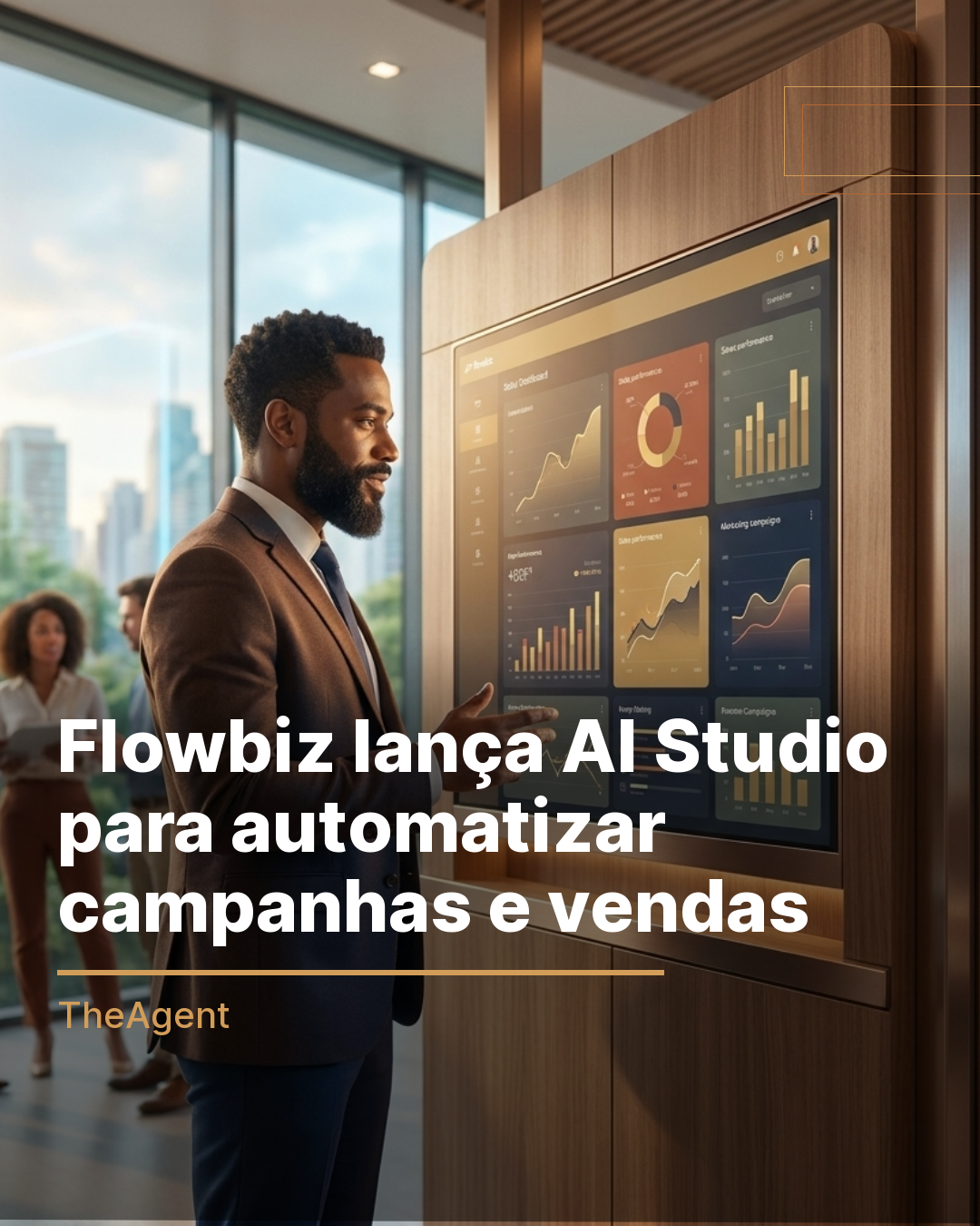 Flowbiz lança AI Studio para automatizar campanhas e vendas
