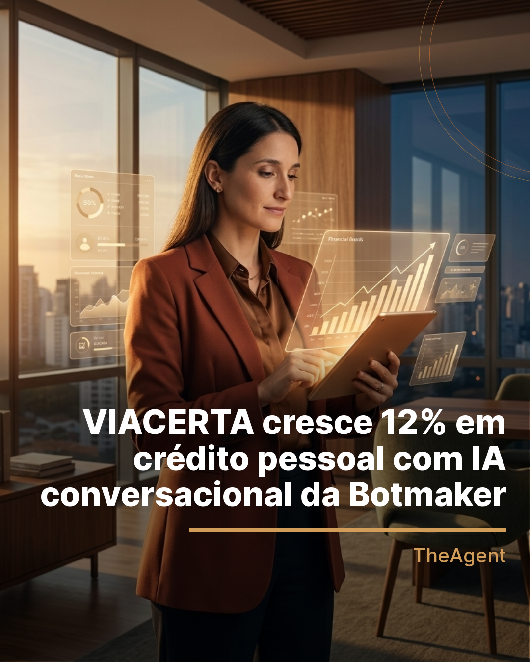 VIACERTA cresce 12% em crédito pessoal com IA conversacional da Botmaker