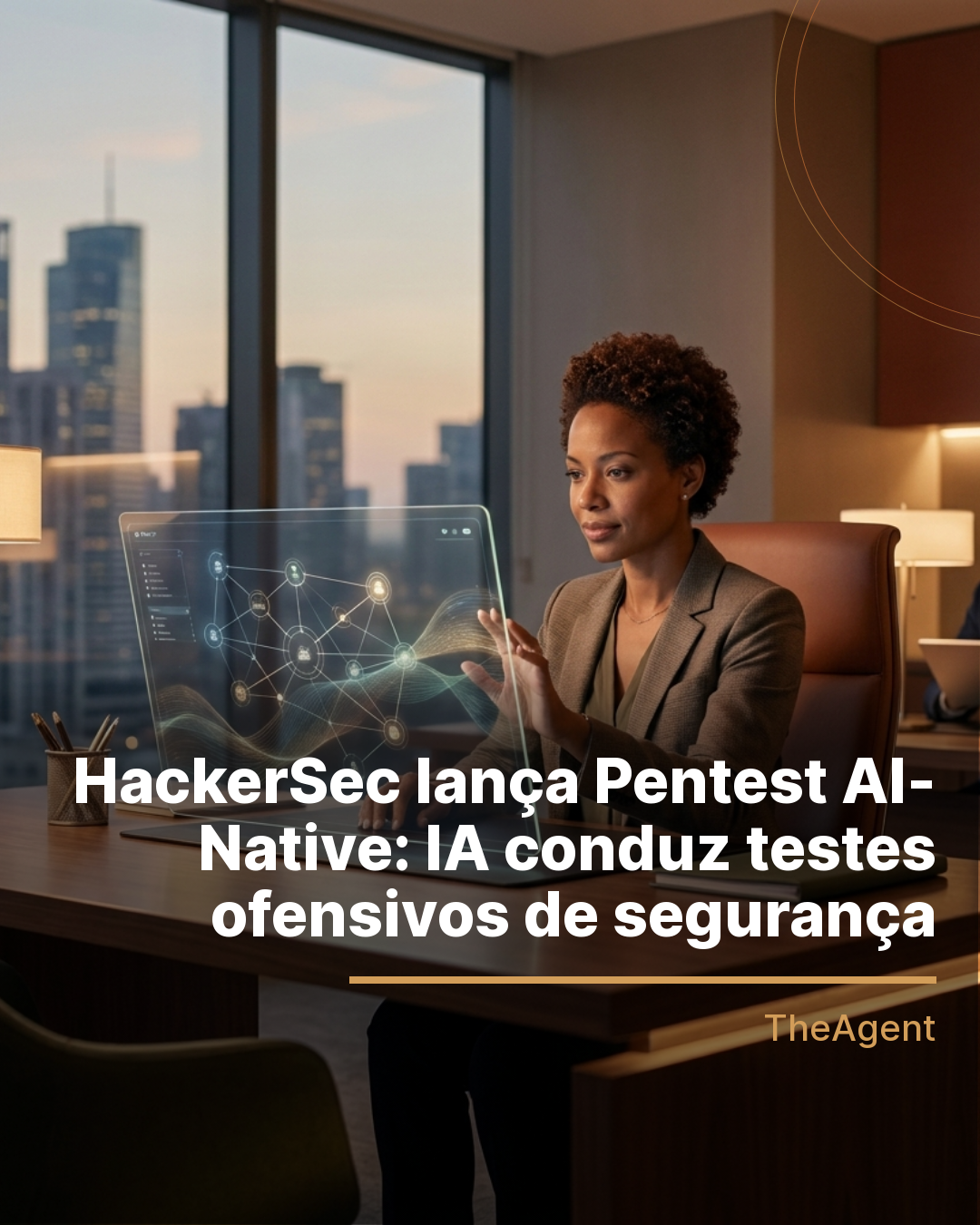 HackerSec lança Pentest AI-Native: IA conduz testes ofensivos de segurança