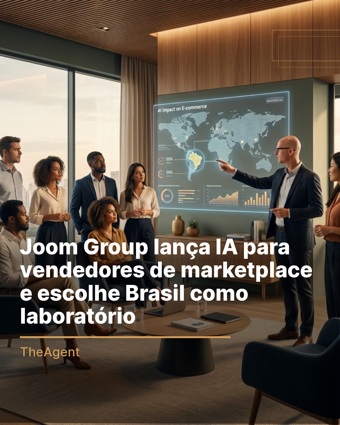 Joom Group lança IA para vendedores de marketplace e escolhe Brasil como laboratório