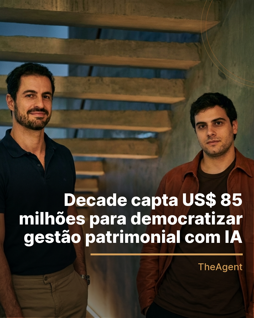 Decade capta US$ 85 milhões para democratizar gestão patrimonial com IA