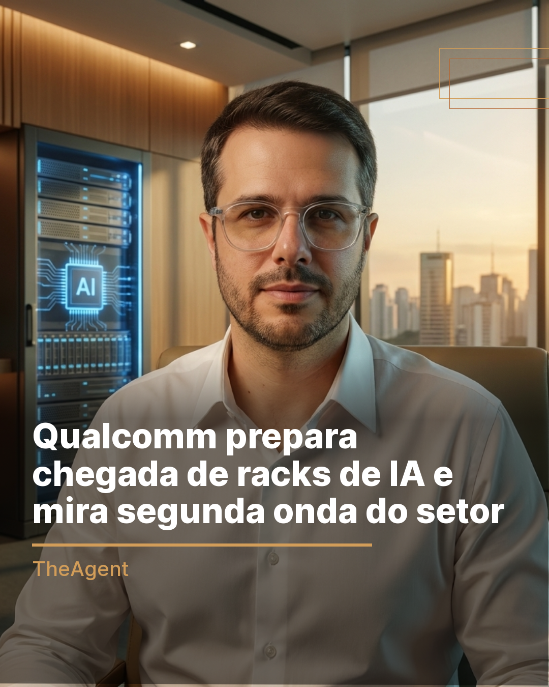 Qualcomm prepara chegada de racks de IA e mira segunda onda do setor