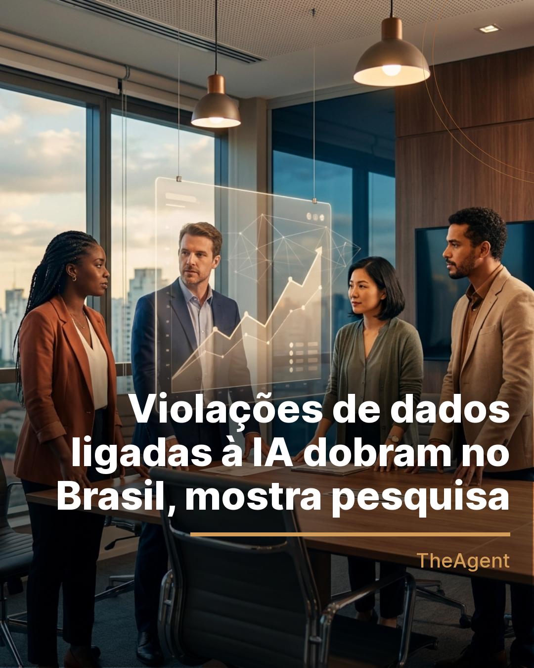 Violações de dados ligadas à IA dobram no Brasil, mostra pesquisa