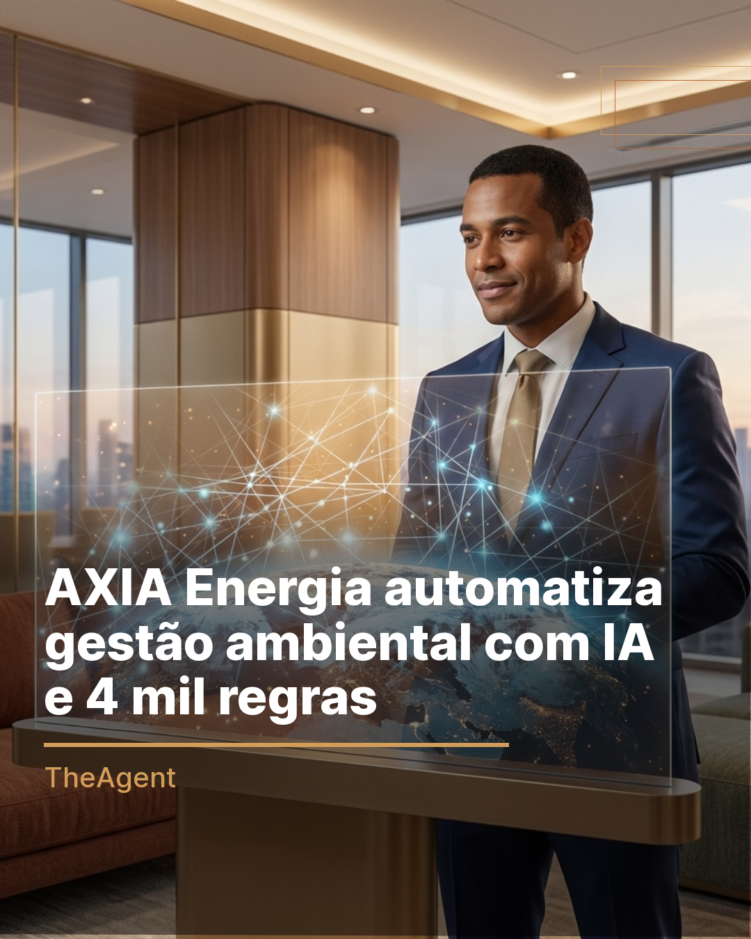 AXIA Energia automatiza gestão ambiental com IA e 4 mil regras