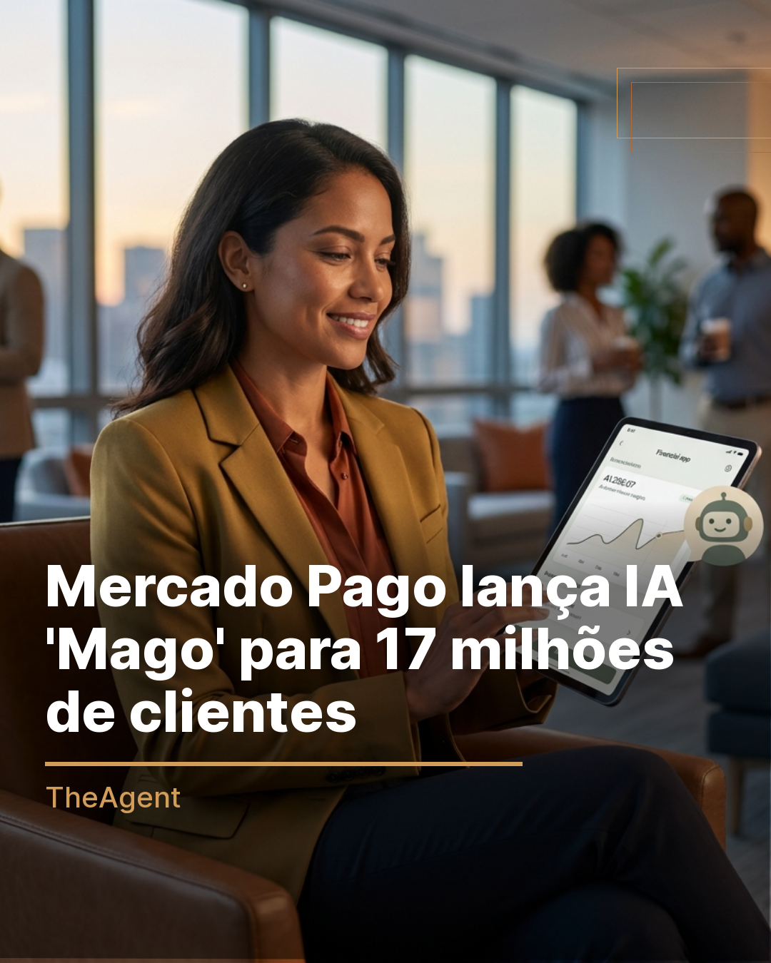 Mercado Pago lança IA 'Mago' para 17 milhões de clientes