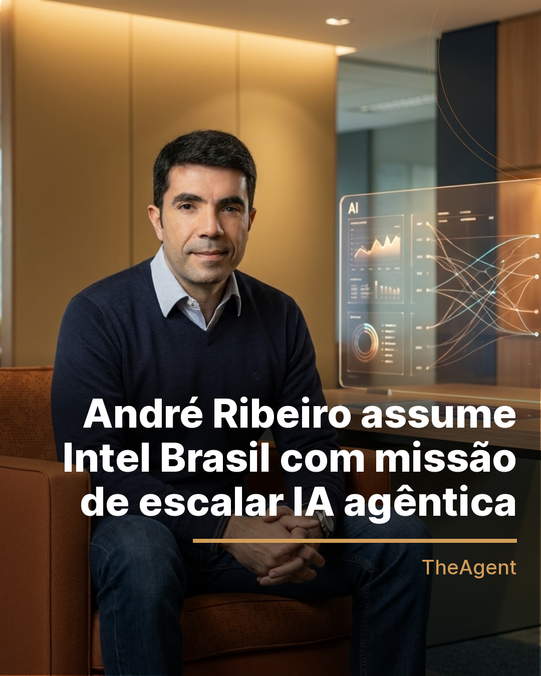 André Ribeiro assume Intel Brasil com missão de escalar IA agêntica